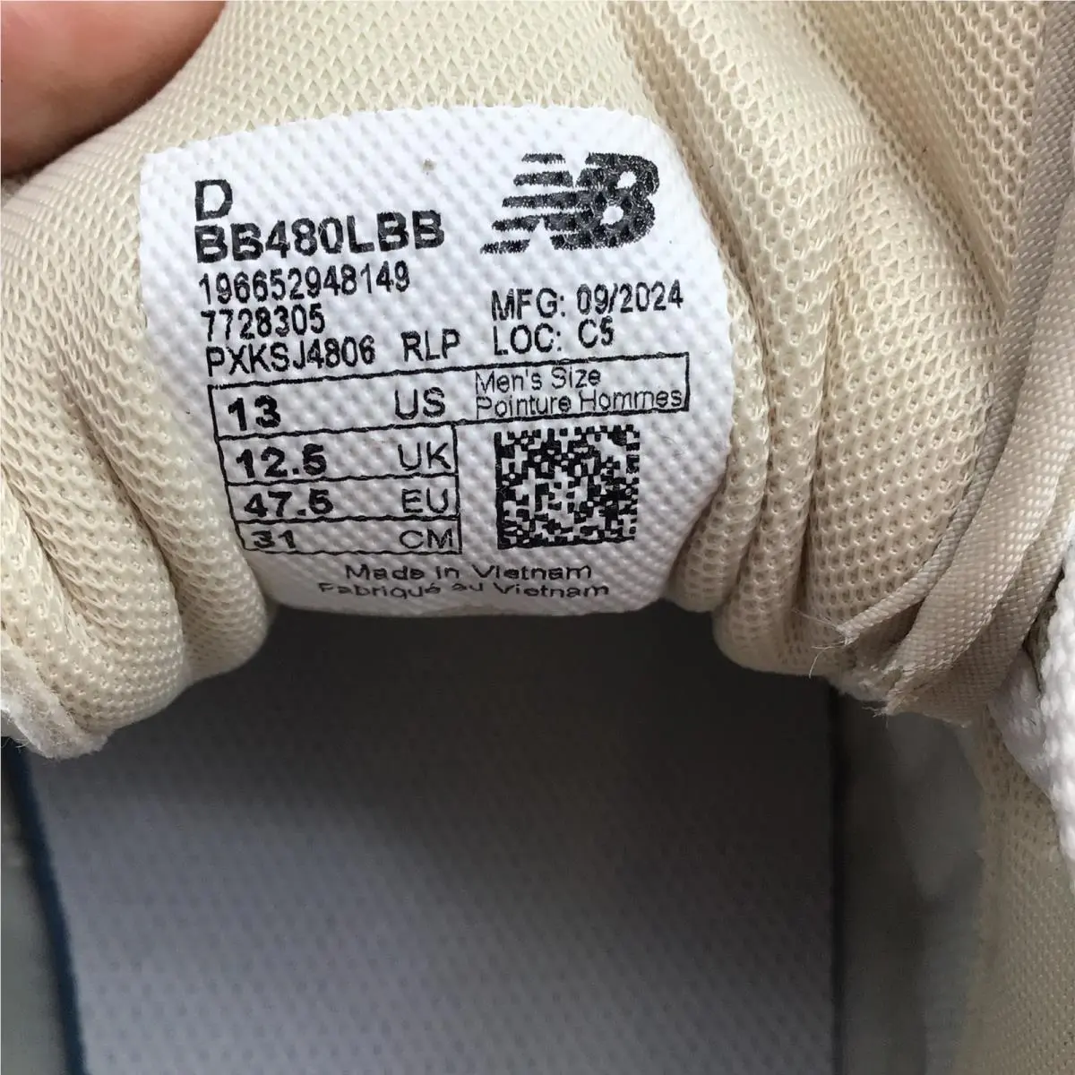 New Balance shoes - 480 - Gray 4
