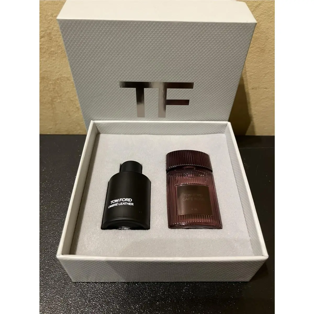 Signature Mini Duo Discovery Gift Set-ombré Leather / Café Rose M2-3 by Tom Ford