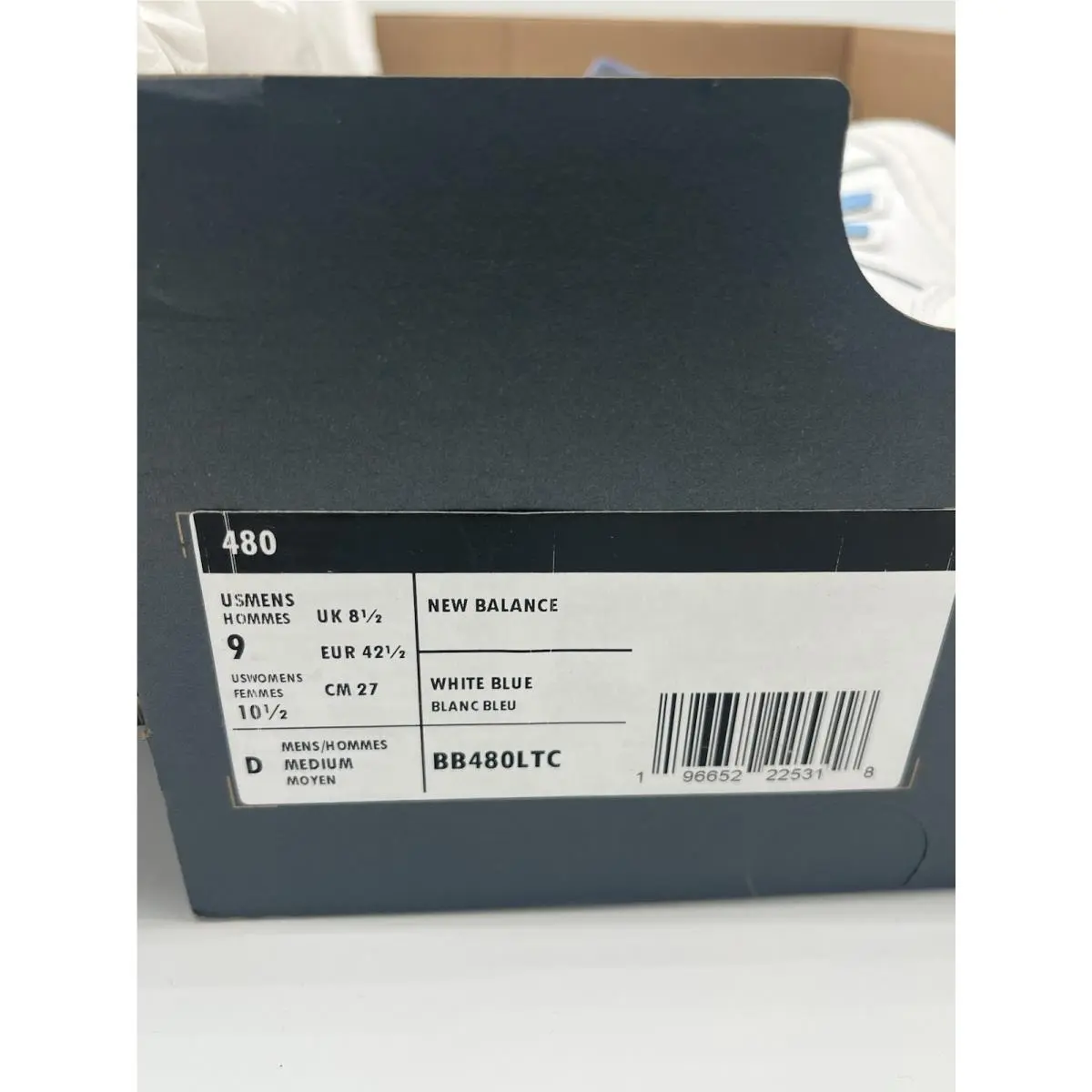 New Balance shoes - New Balance 480 - BB480LTC - White 6