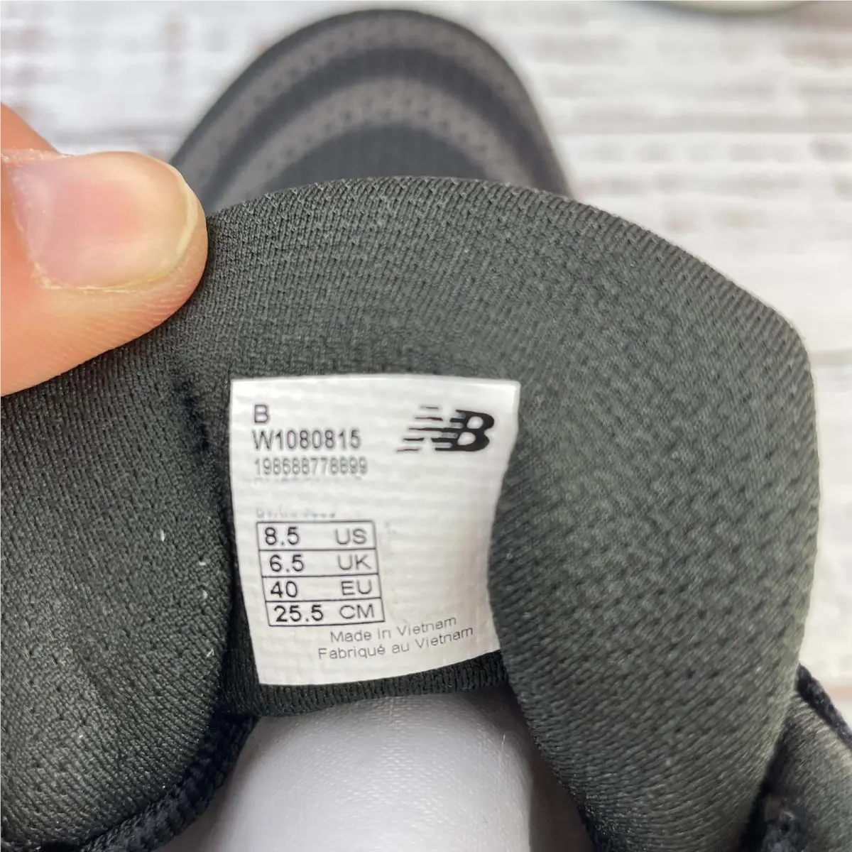 New Balance shoes - New Balance Fresh Foam 1080 - Black (UPC: 198688778899) 7