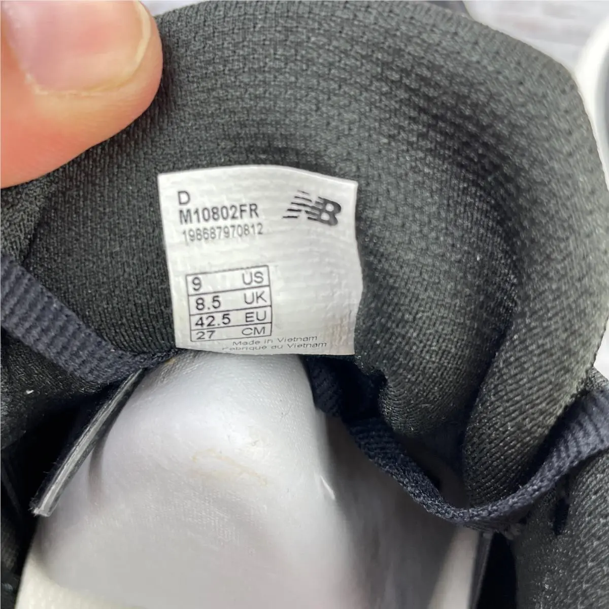 New Balance shoes - New Balance Fresh Foam 1080 - Black (UPC: 198687970812) 7