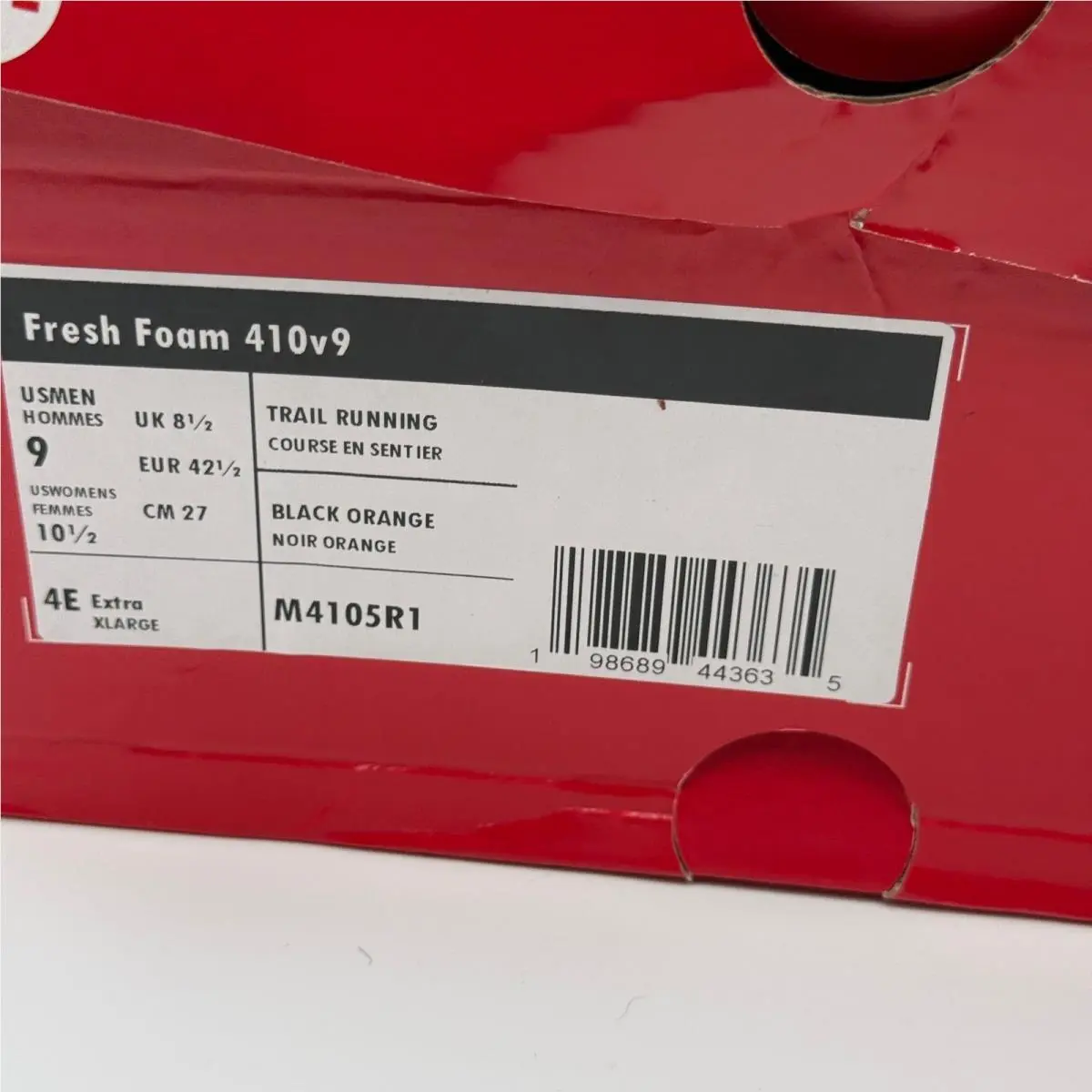 New Balance shoes - Fresh Foam 410v9 - Fresh Foam - Black 5