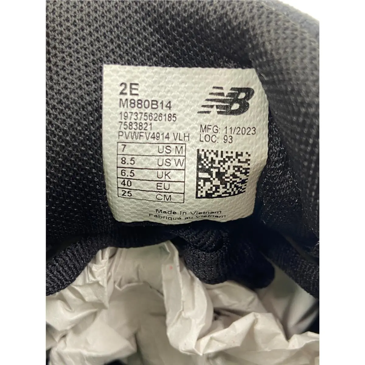 New Balance shoes - New Balance Fresh Foam - Fresh Foam - M880B14 - Black 9