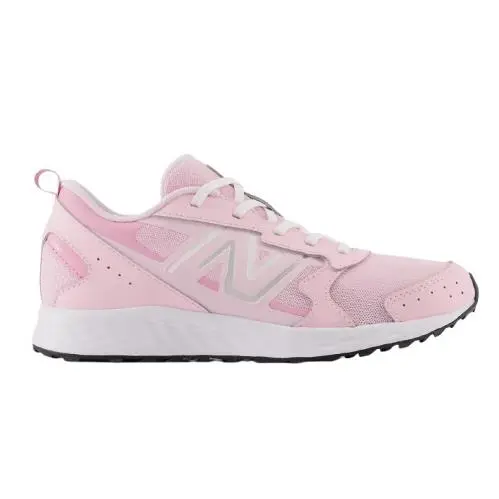 New Balance Kids` Fresh Foam 650v1 Running Shoes - Pink/pink Size 5.5 Xwide