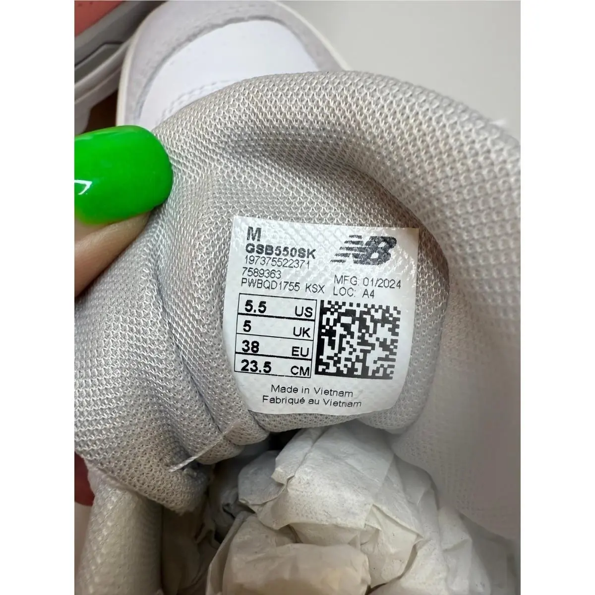 New Balance shoes - New Balance 550 - White 4
