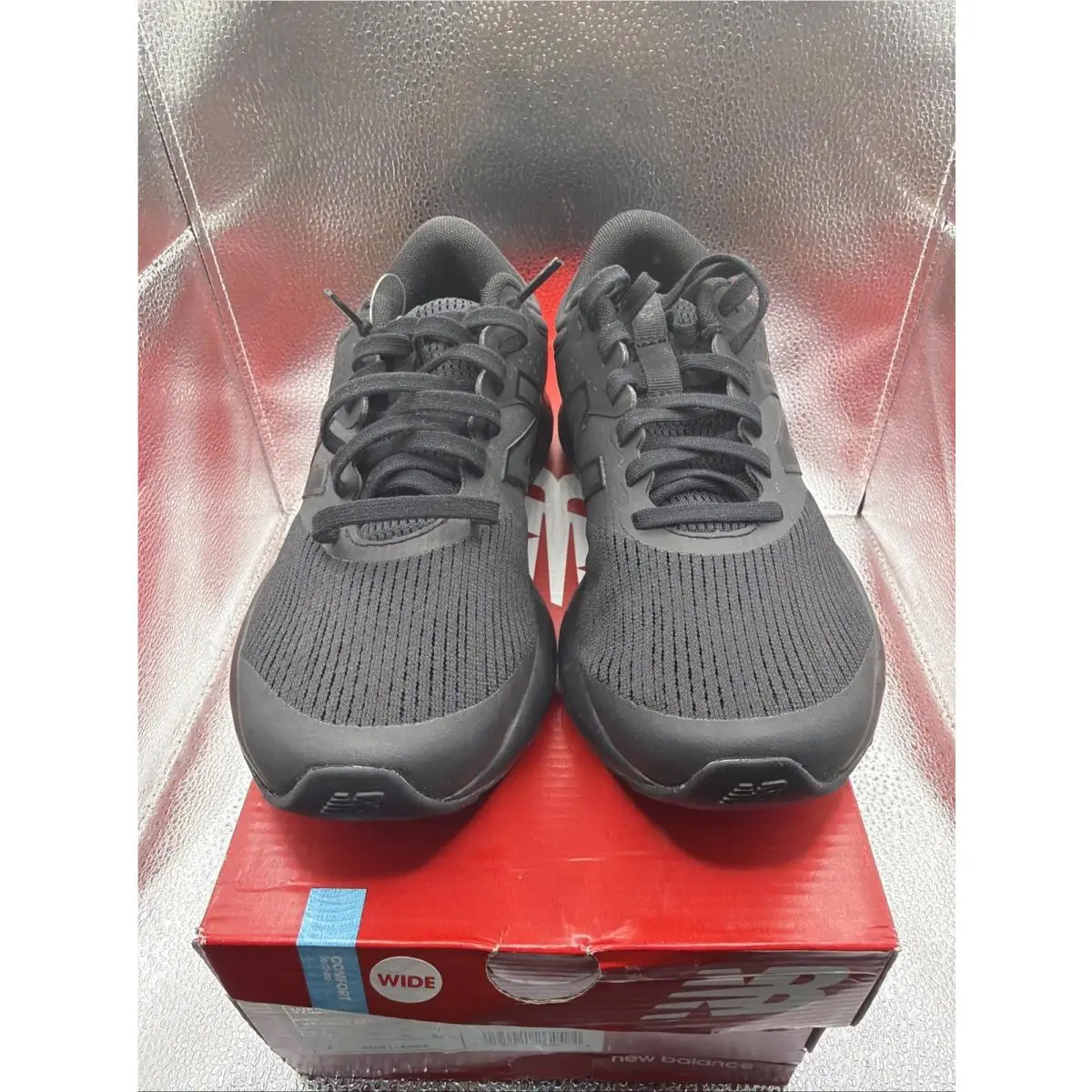 New Balance shoes - New Balance 520 v7 Wide Running Shoes Triple Black Women`s - W520CK7 - Black, Manufacturer: Black (UPC: 0195481262594) 1