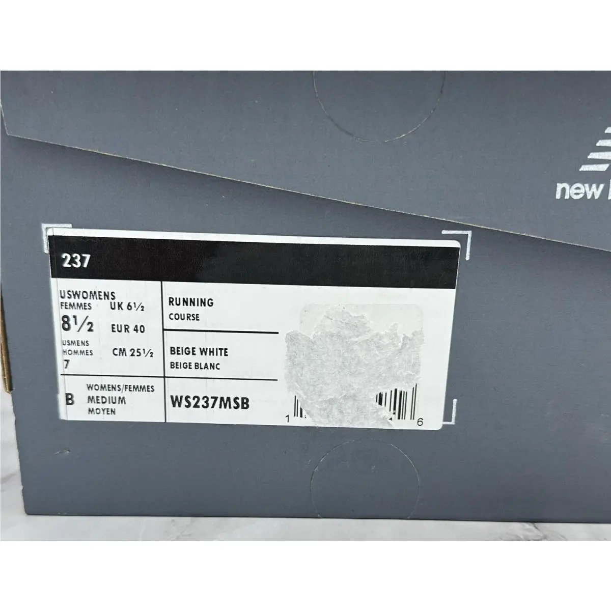 New Balance shoes - New Balance 237 - WS237MSB - Beige 10