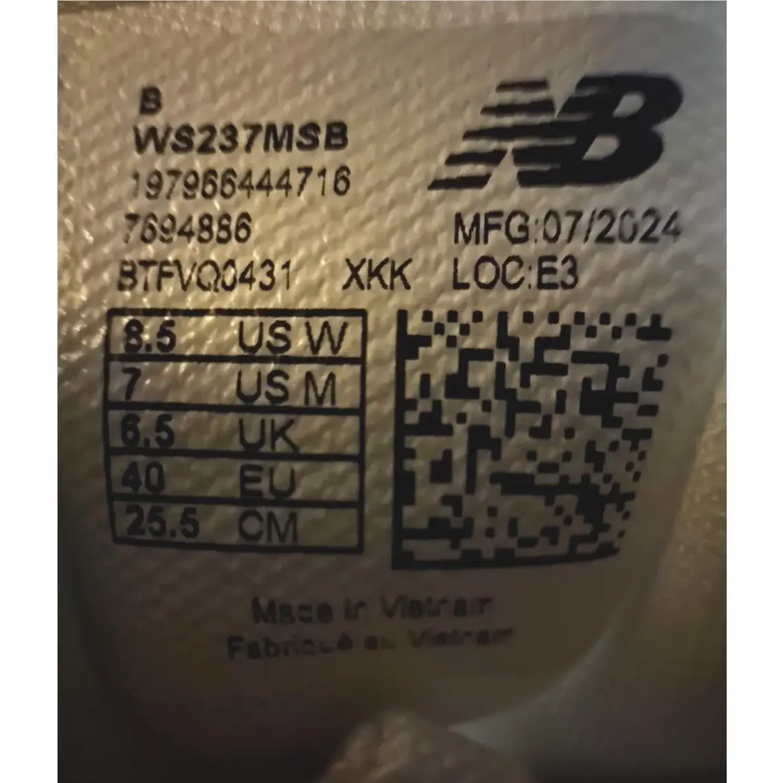 New Balance shoes - New Balance 237 - WS237MSB - Beige 11