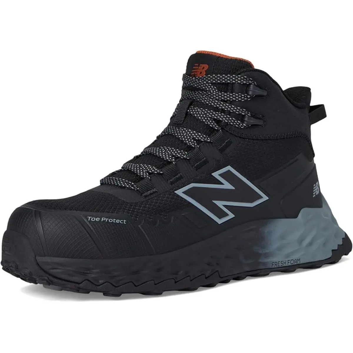 New Balance Womens Cremorne Fresh Foam Mid Work Shoes 7 Wide Black CT SR