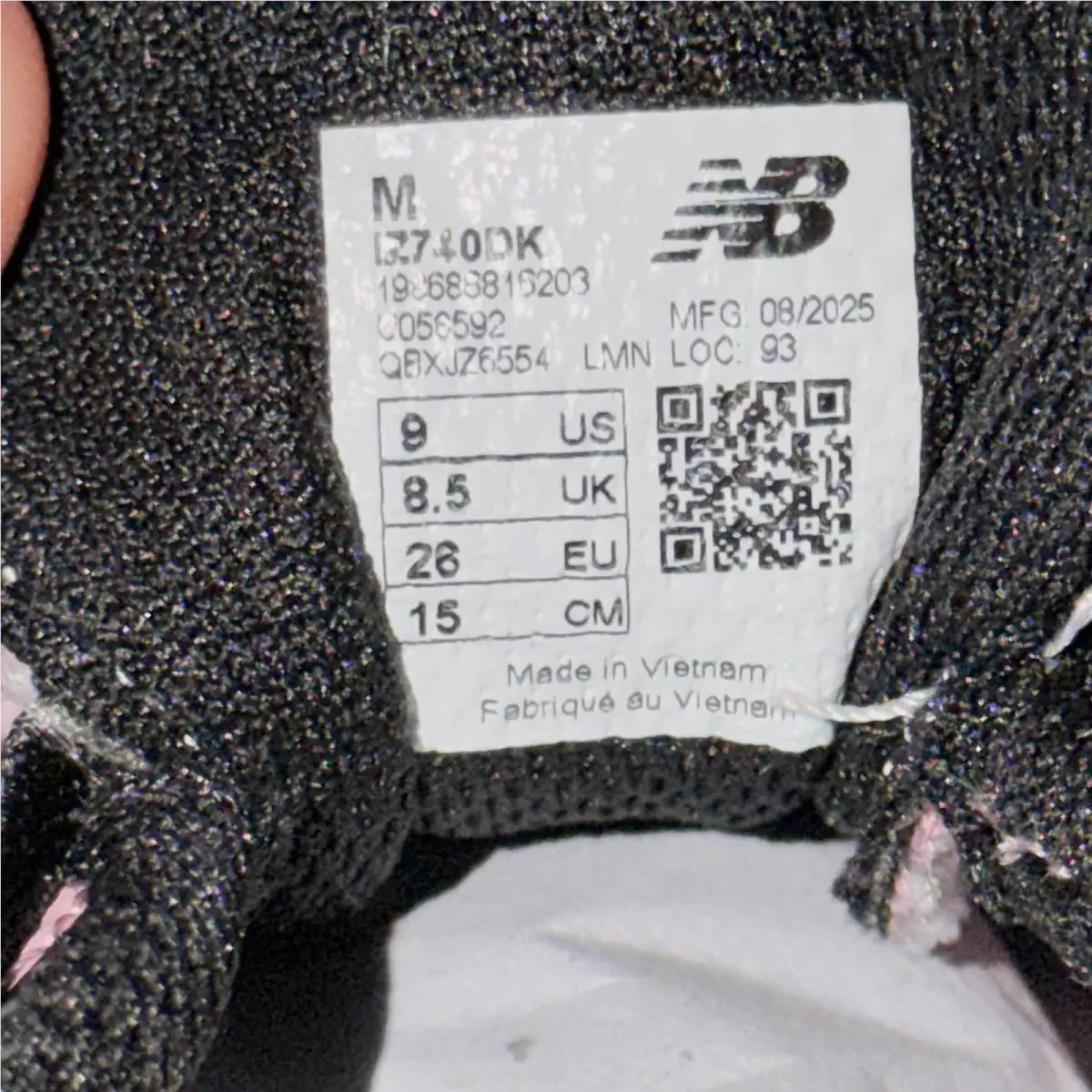 New Balance shoes - New Balance 740 - IZ740DK - Pink (UPC: 0198686816227) 0