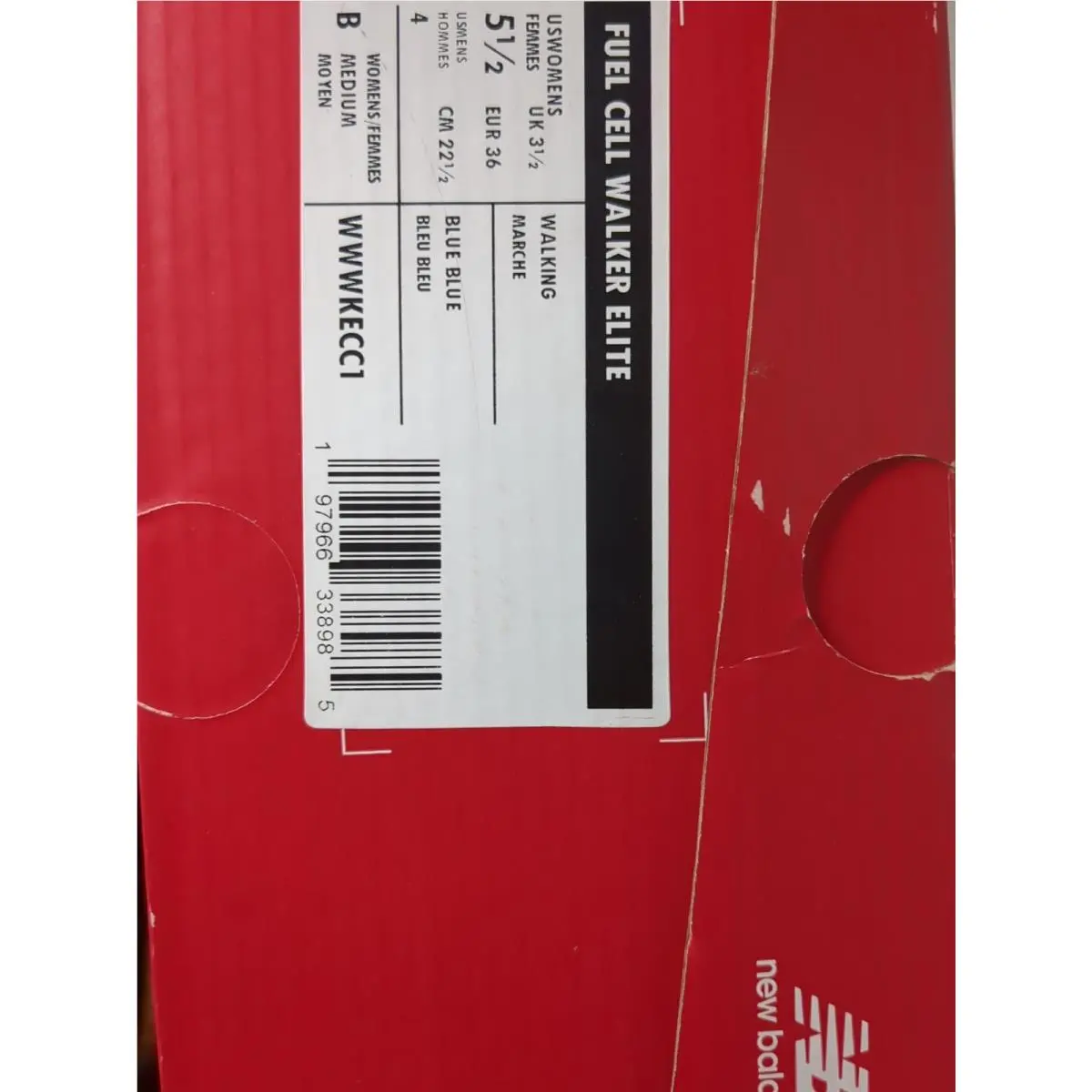 New Balance shoes - New Balance FuelCell Walker Elite V1 - Blue 0