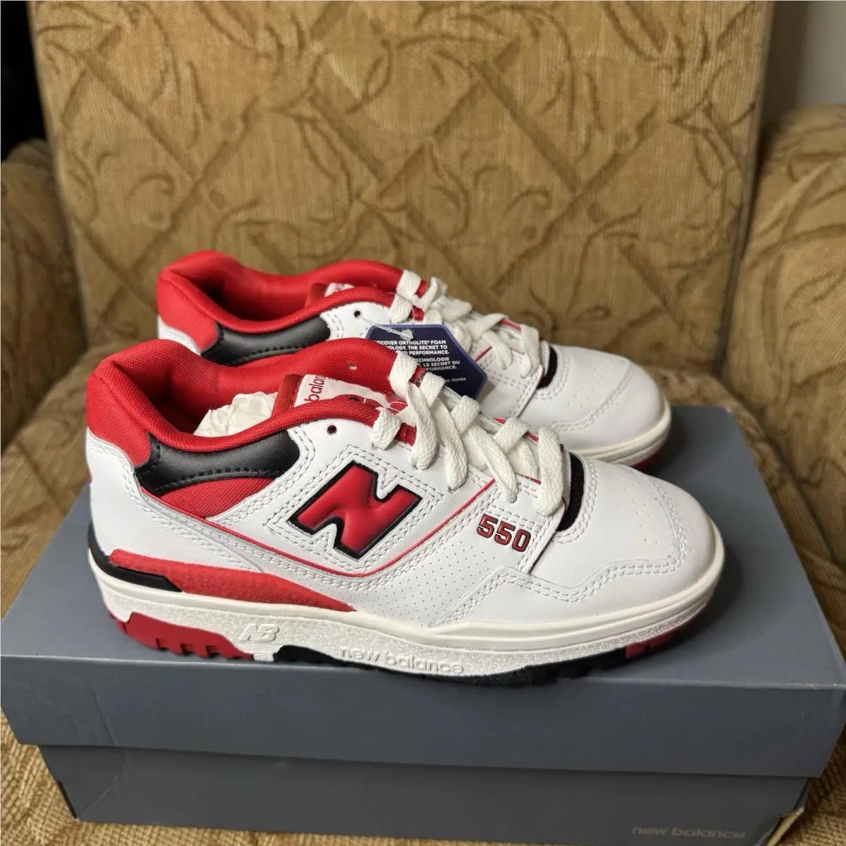 New Balance shoes - New Balance 550 - Red 1