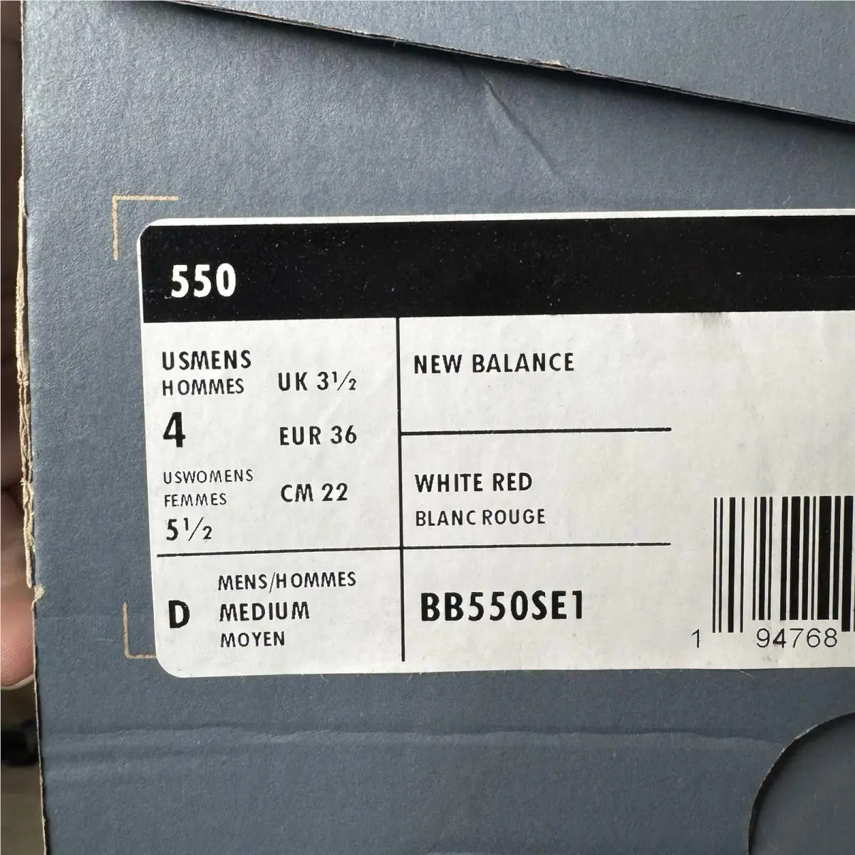 New Balance shoes - New Balance 550 - Red 5