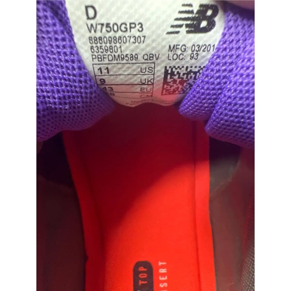 New Balance shoes - New Balance 750 - W750GP3 - Gray 3