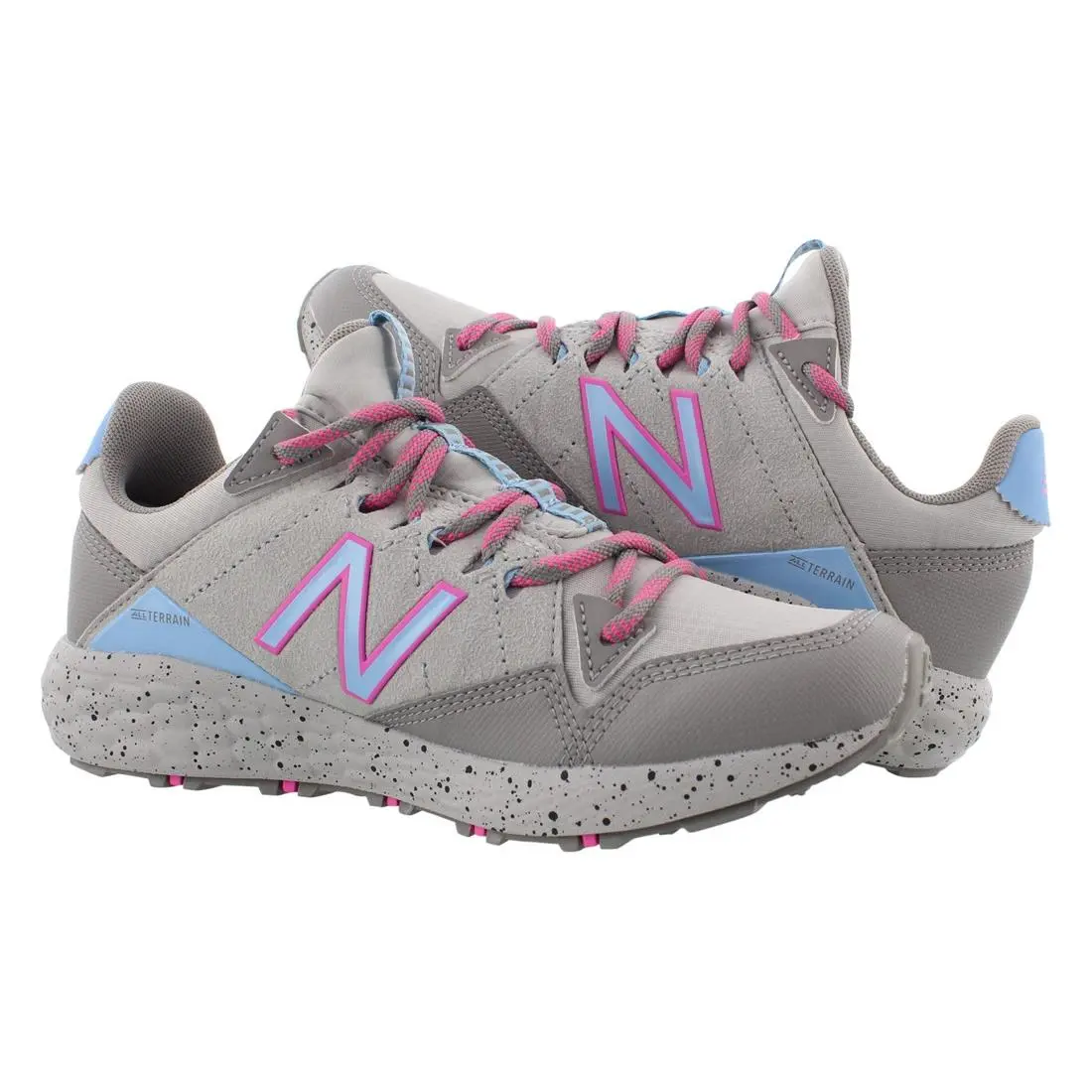 New Balance shoes - GECRGLS - GECRGLS - GECRGLS - Grey/Pink/Blue, Full: Grey/Pink/Blue (UPC: 192983418320) 2