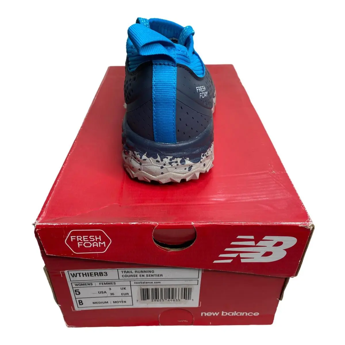 New Balance shoes - New Balance Fresh Foam Hierro - WTHIERB3 - Blue (UPC: 739655446351) 1