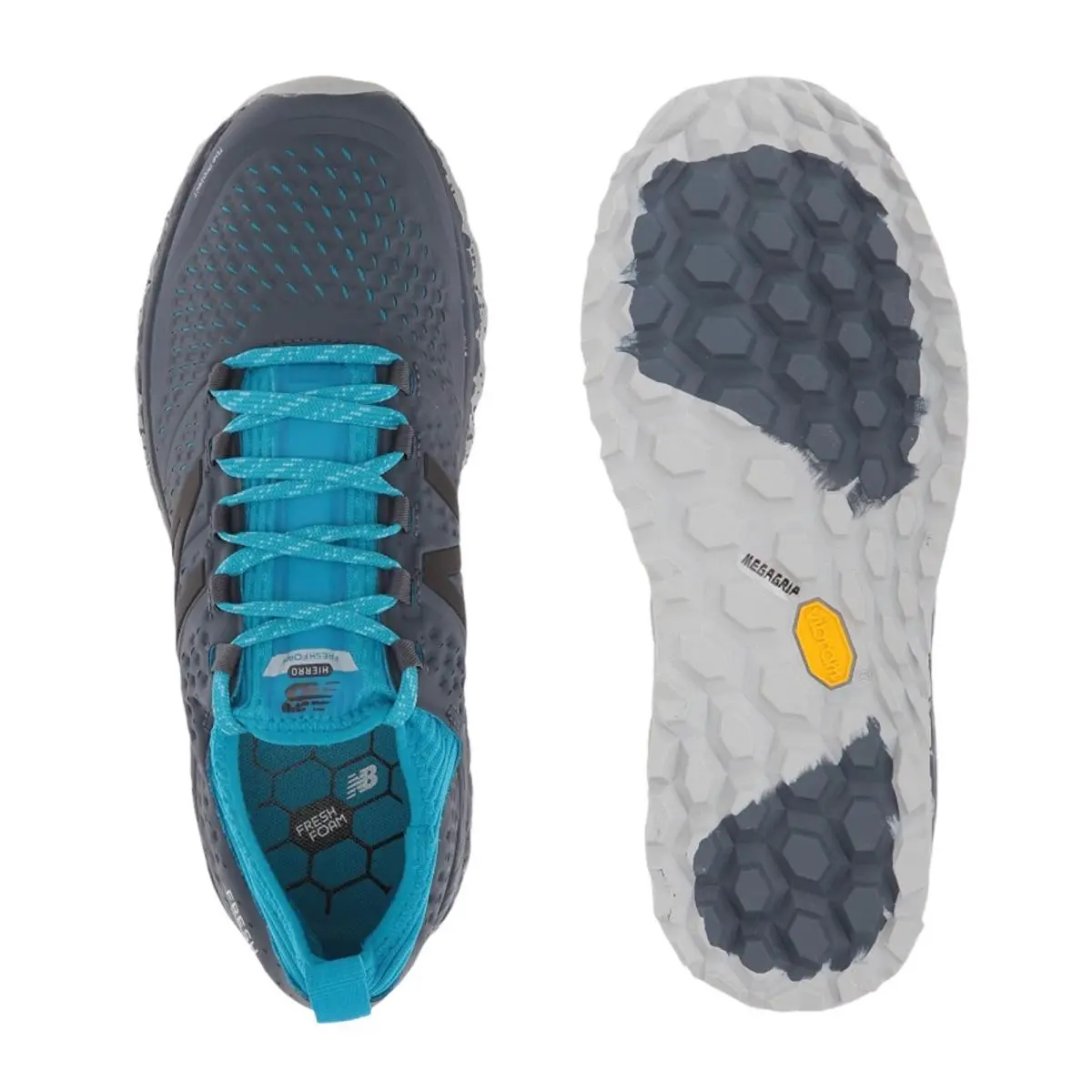 New Balance shoes - New Balance Fresh Foam Hierro - WTHIERB3 - Blue (UPC: 739655446351) 5