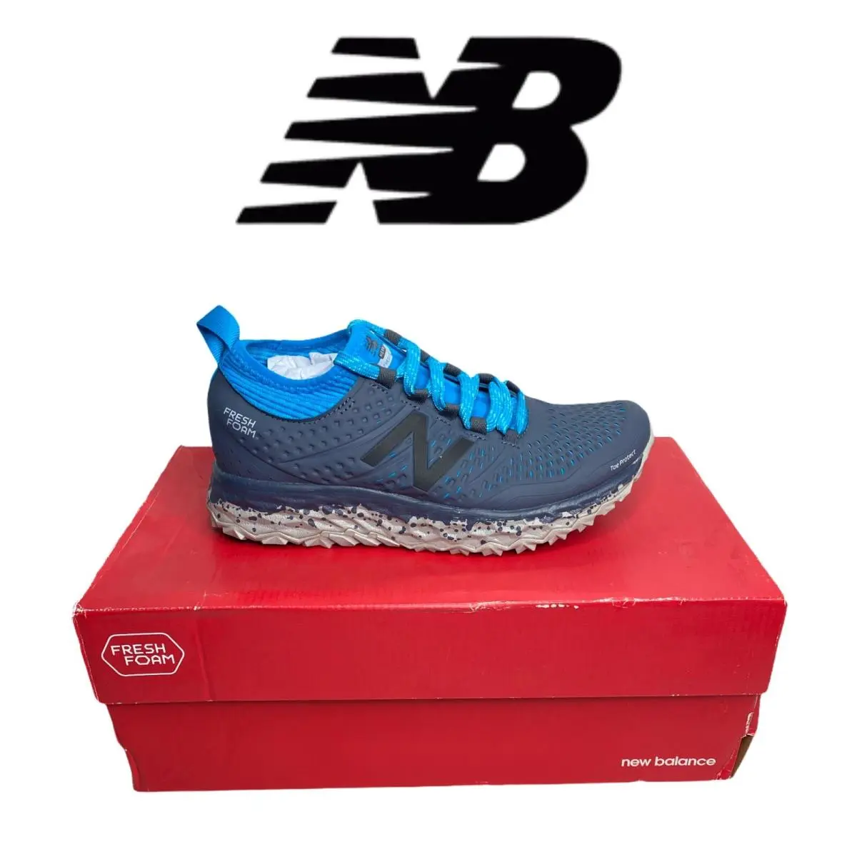 New Balance shoes - New Balance Fresh Foam Hierro - WTHIERB3 - Blue (UPC: 739655446351) 6