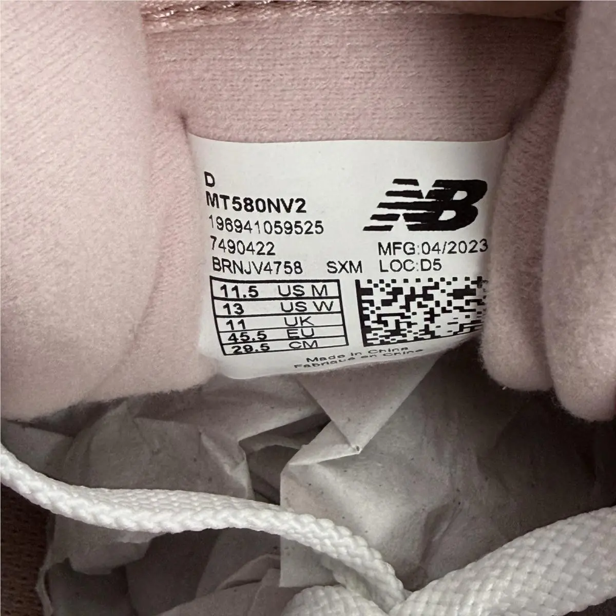 New Balance shoes - New Balance 580v2 - MT580NV2 - Pink 10