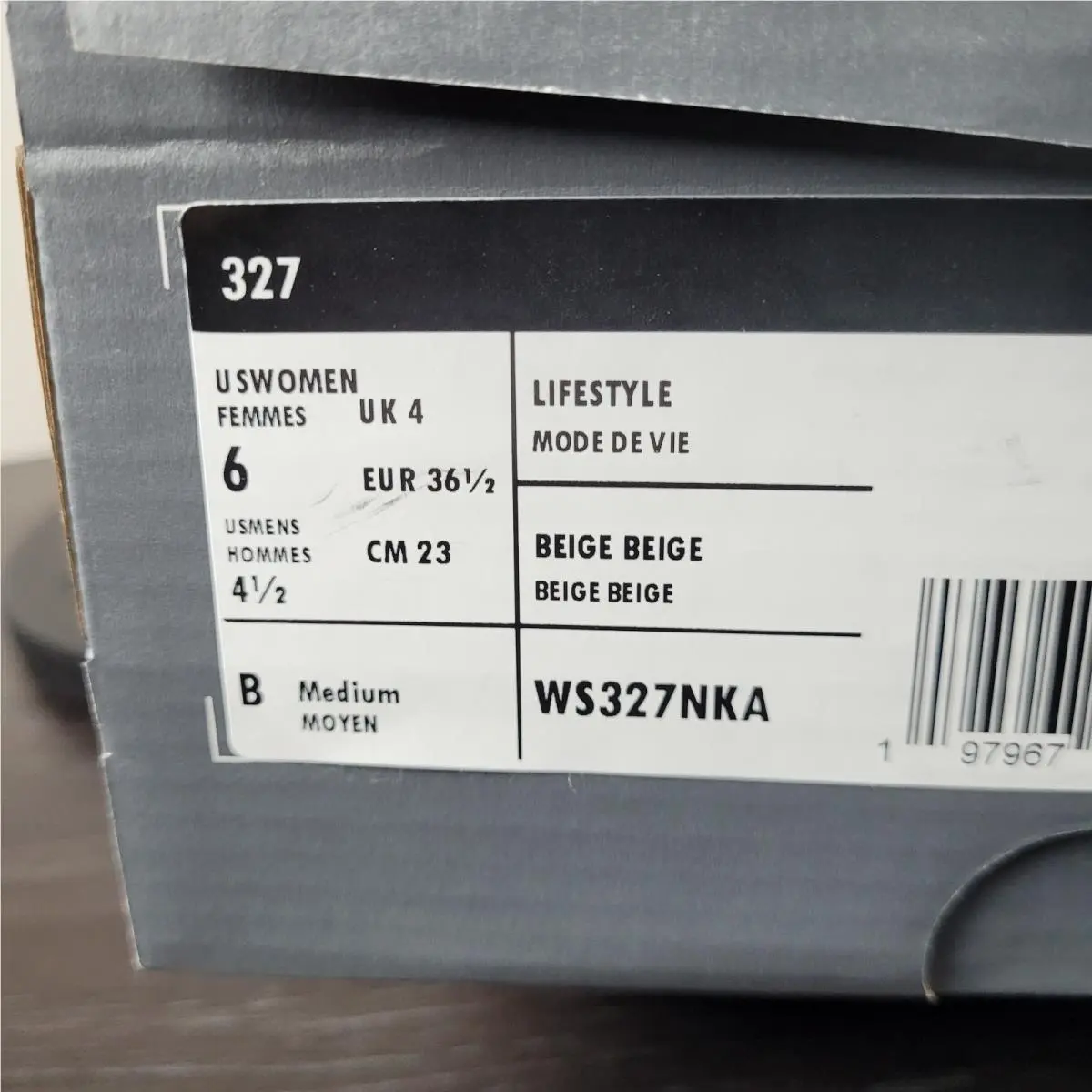 New Balance shoes - New Balance 327 - WS327NKA - Beige 5