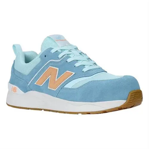 New Balance Wuelehmo-10.5D Women`s Athletic Shoe Milky Blue 10 1/2 Wuelehmo