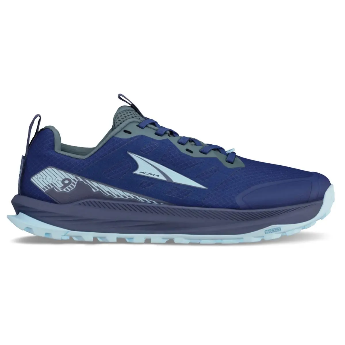 Altra Women`s Lone Peak 9 Trail Running Shoes 11.5 US Navy Rare Color