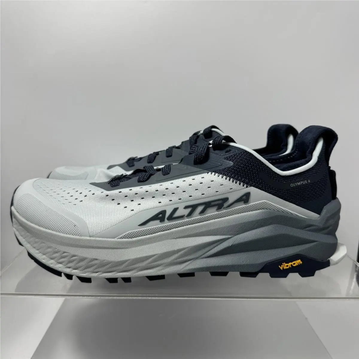 Altra Olympus 6 Trail AL0A85NJ442 Blue Grey Hiking Shoe Men’s Size 8.5