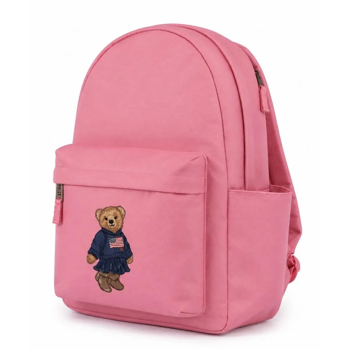 Polo  Bear Backpack Baja Pink Full Size by Ralph Lauren