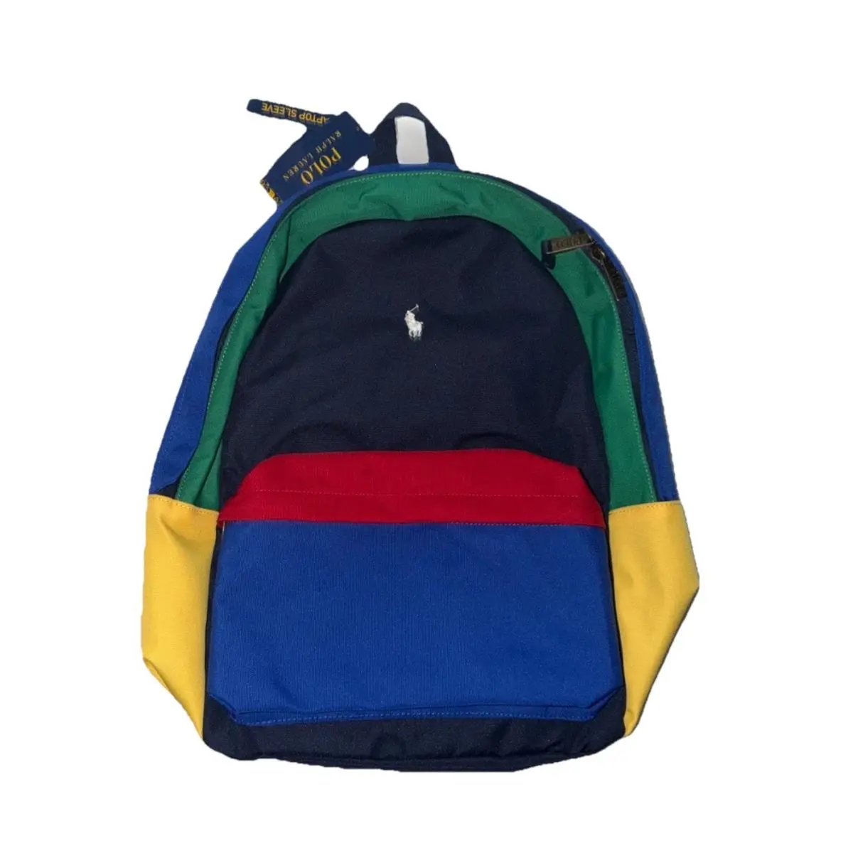Polo  Colorblock Multi-color Backpack Bag by Ralph Lauren