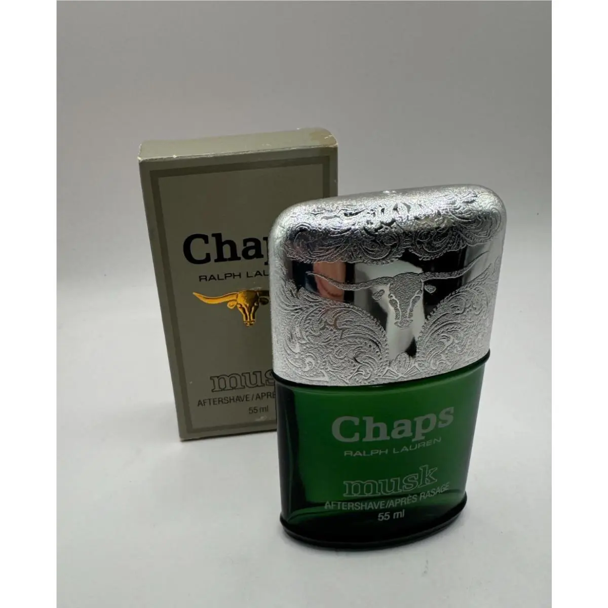 Chaps Musk Aftershave For Men Regular Size 1.8 fl oz / 55 mL by Ralph Lauren