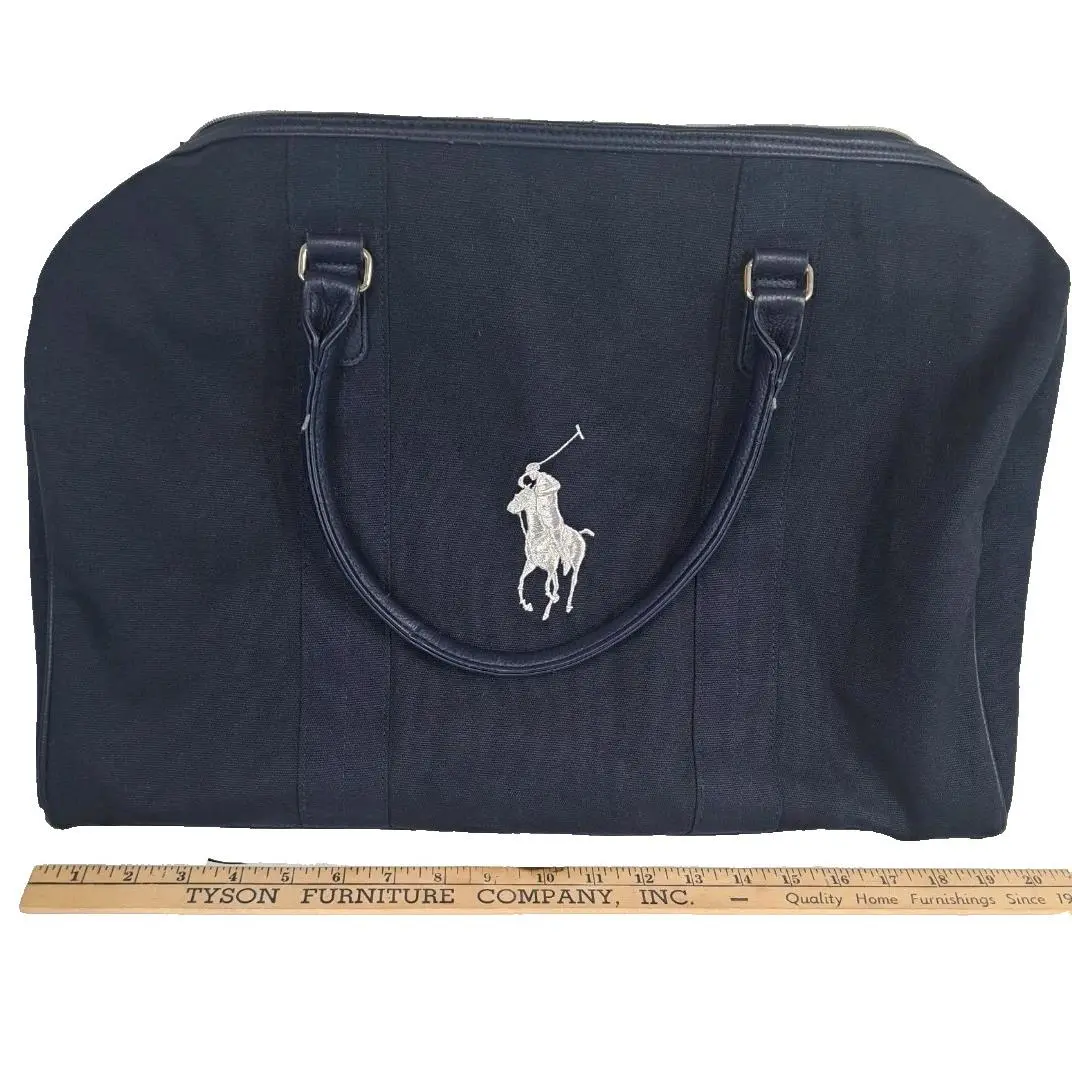 Polo Duffle Bag Weekender Travel Gym Sports Carry-on Navy 20 by Ralph Lauren