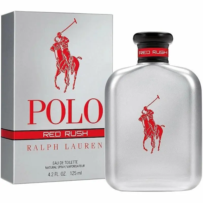 Polo Red Rush Men 4.2 Oz /125 ml Edt Spray 2018 Formula by Ralph Lauren
