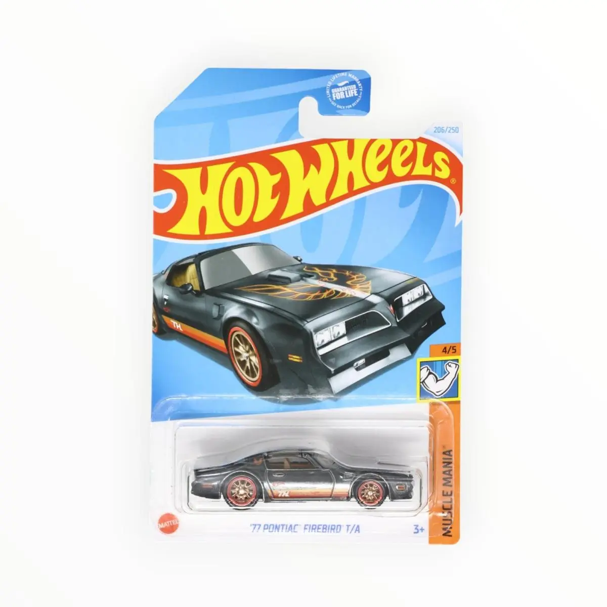 Hot Wheels `77 Pontiac Firebird T/a 206/250 - Super Treasure Hunt - 2024 A