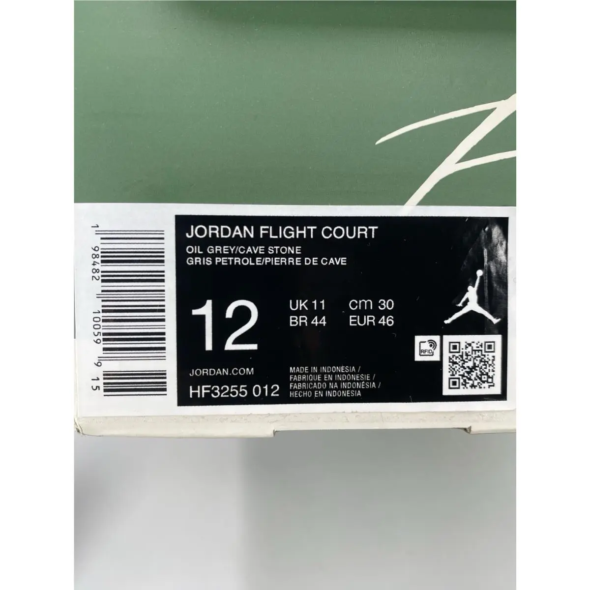 Nike shoes - Nike Air Court - Air Court - HF3255 012 - Oil Grey/Cave Stone (UPC: 198482100599) 8