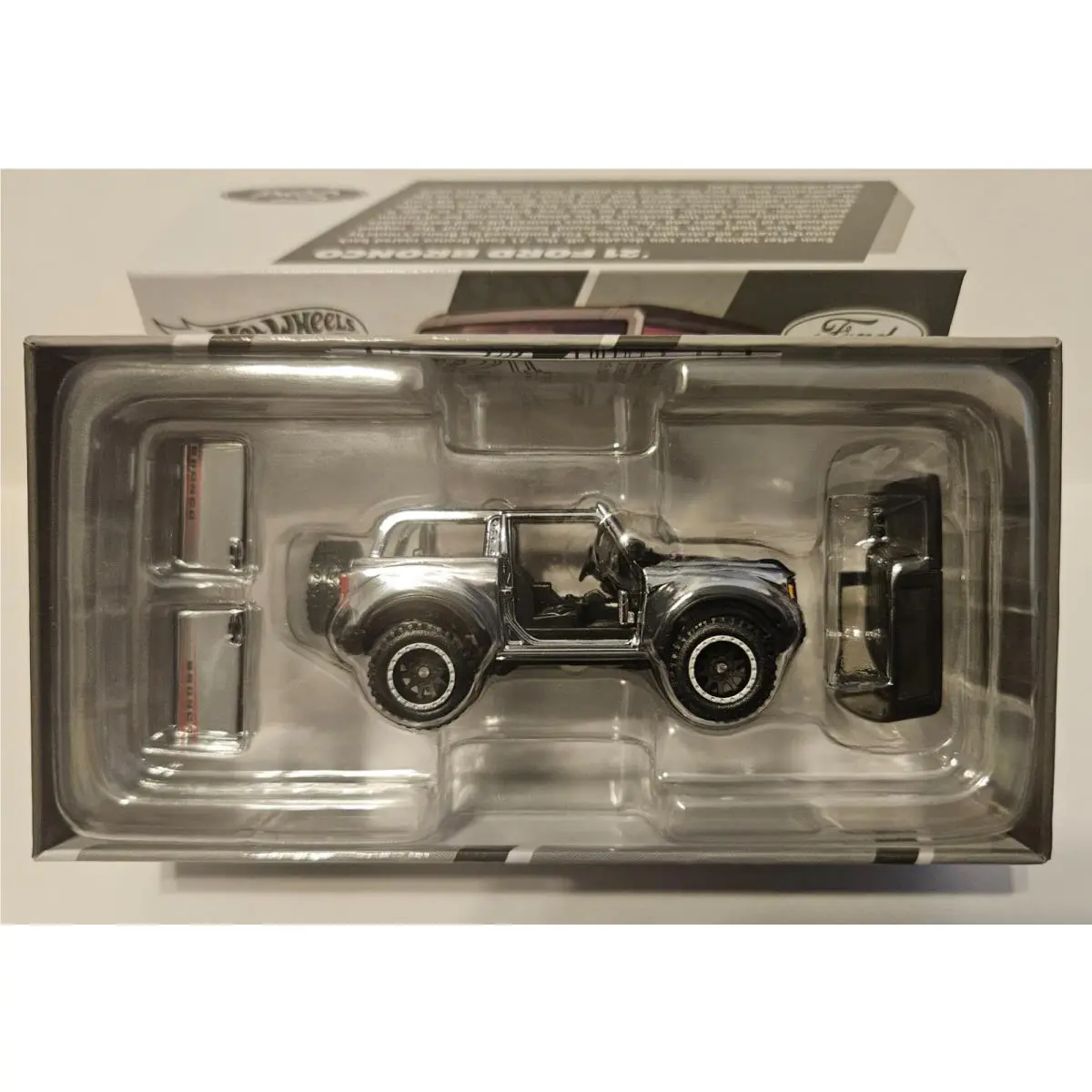 Hot Wheels 2026 Rlc Exclusive ’21 Ford Bronco Chase Version 2519/5000 In Hand