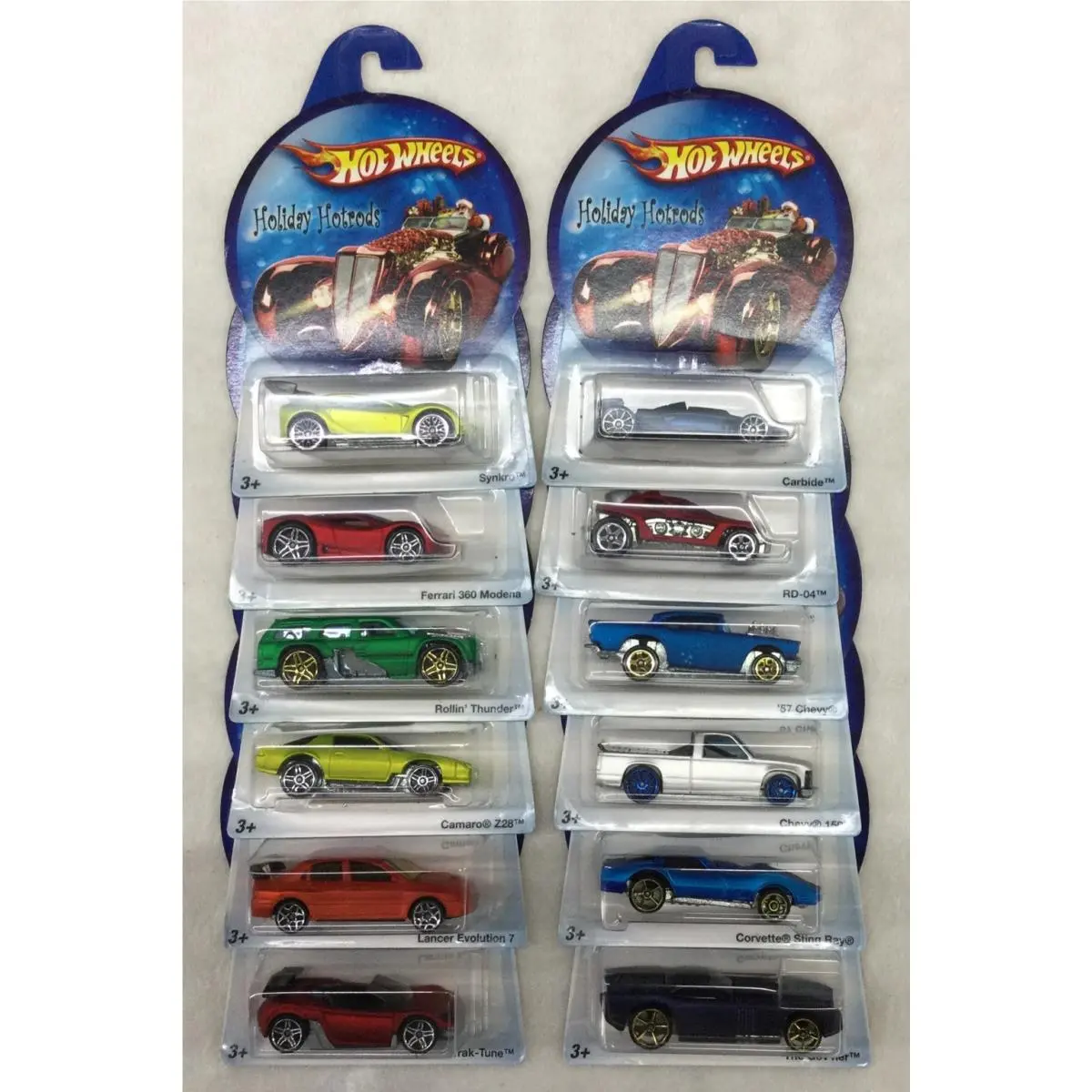 Hot Wheels Holiday Hot Rods Complete Set of 12 2006 C-5