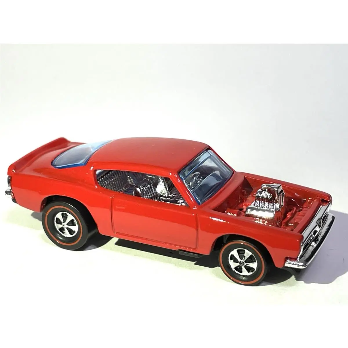 Custom Made Redline Hot Wheels King Kuda ‘69 Red Plymouth Barracuda