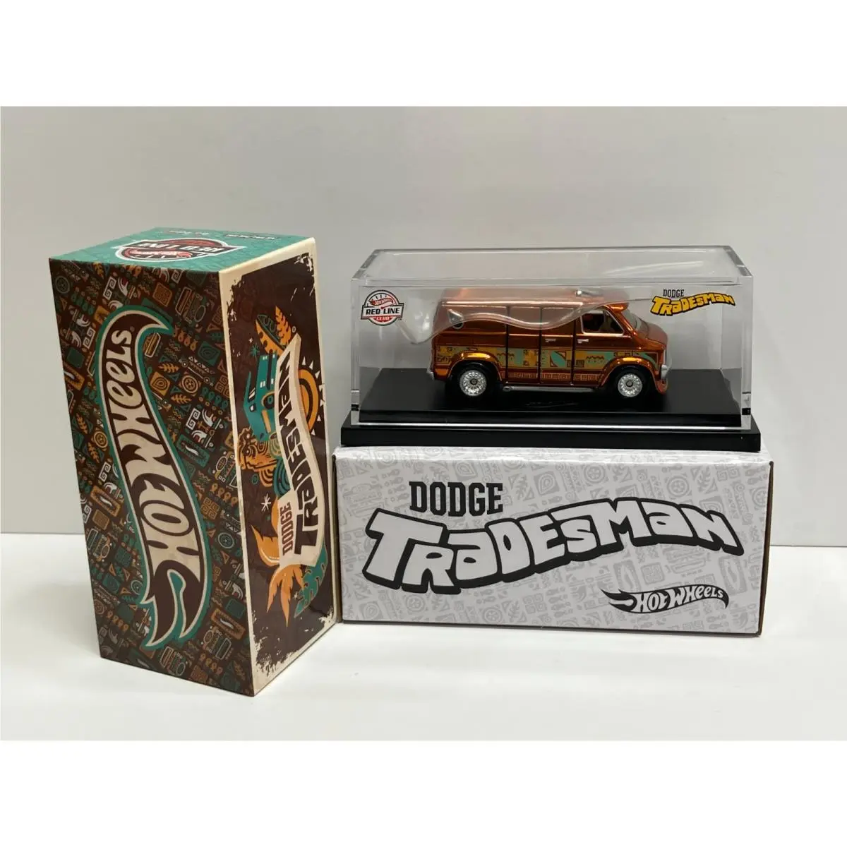 Rlc 2025 Mattel Hot Wheels Dodge Tradesman Root Beer Diecast JCP23