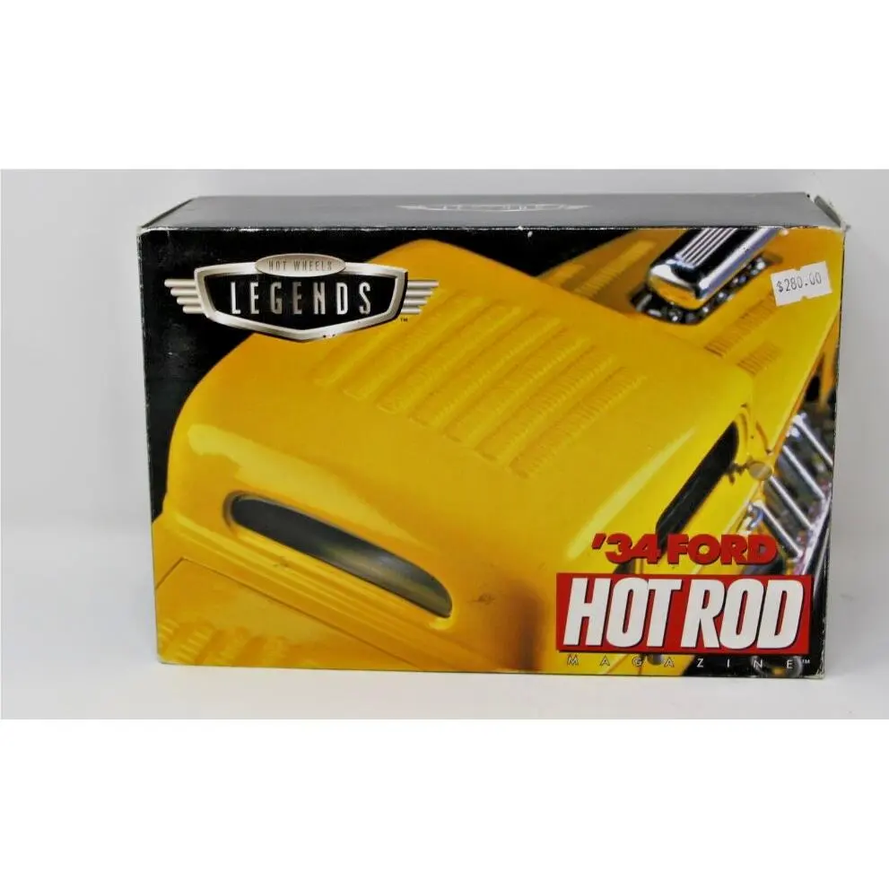 Hot Wheels Legends 1934 Ford Hot Rod Magazine Car 1:24/ 1:64 Scale