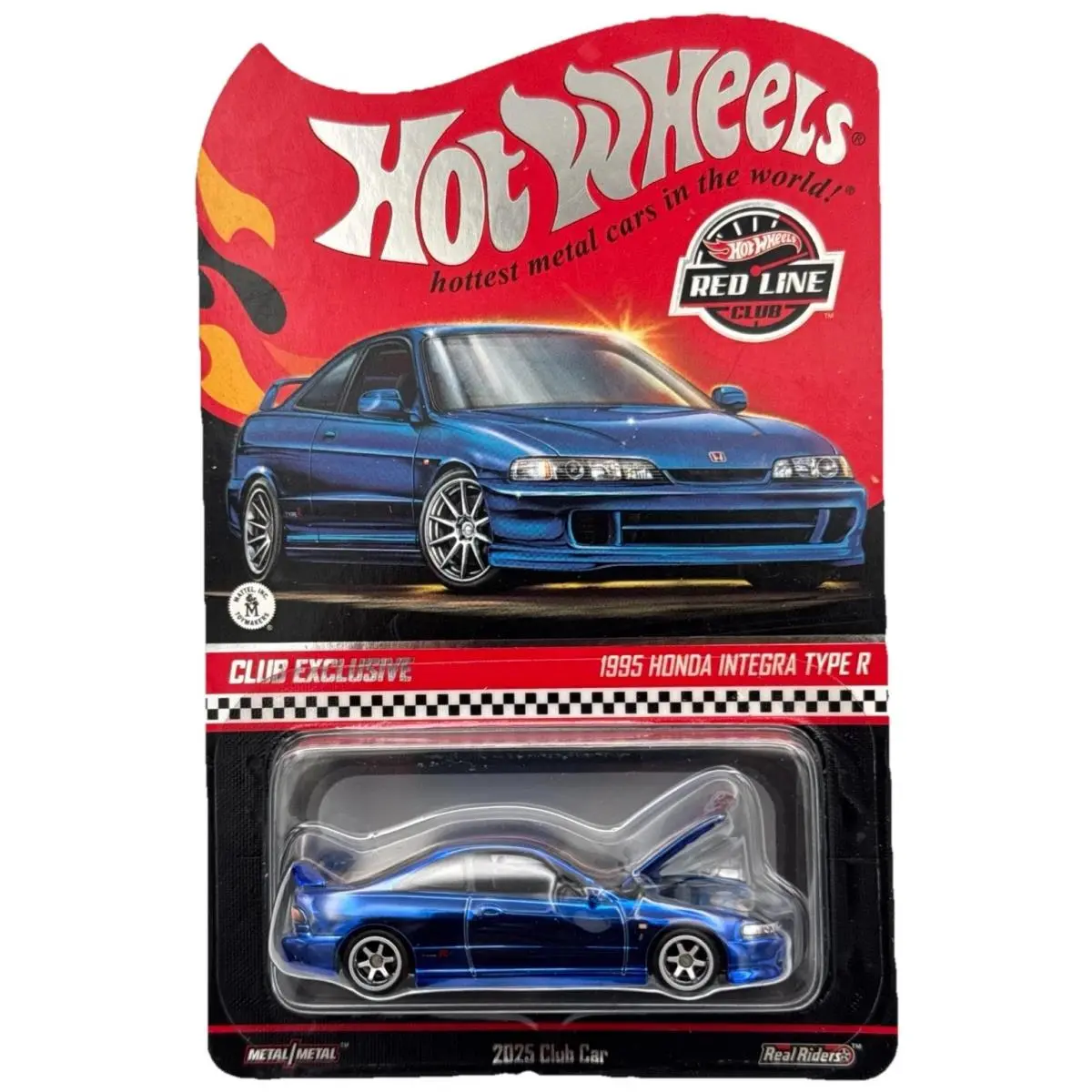 Hot Wheels Rlc 2025 Otto Blue 1995 Honda Integra Type R Club Exclusive IN Hand