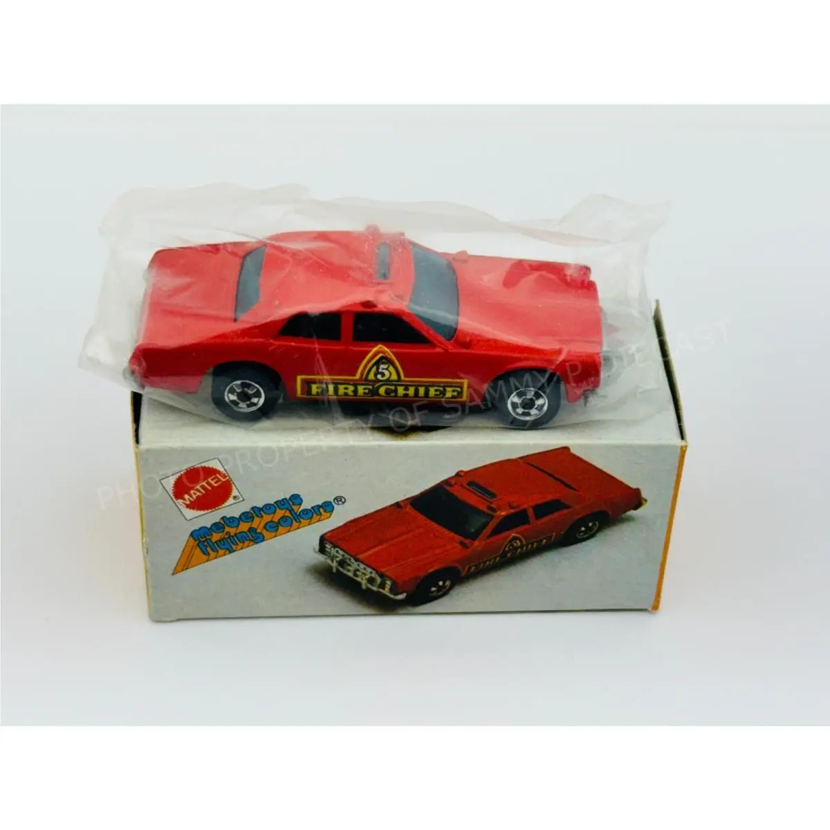 Hot Wheels Mebetoys Blackwall Fire Chaser Red Flying Colors