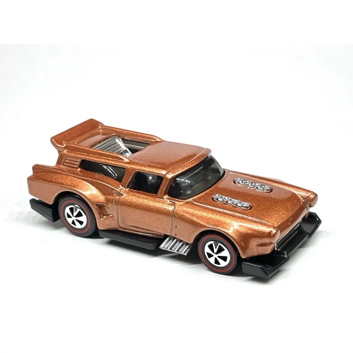 Only 1 Hot Wheels Custom Made Redline Metallic Copper Orange Nomad Gone Mad