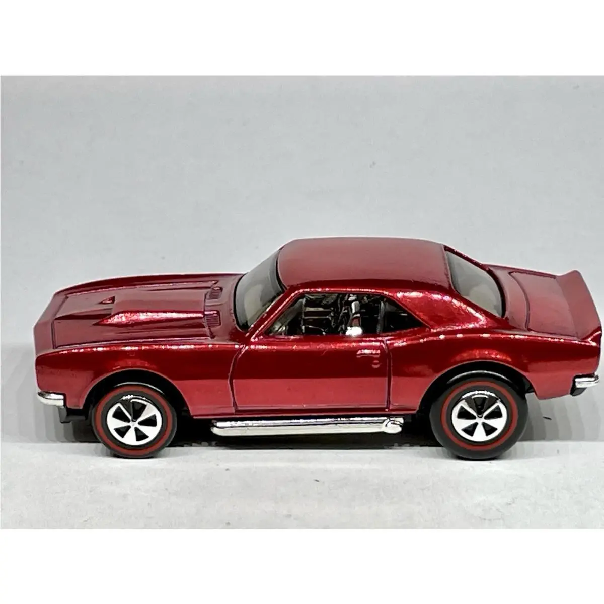 Custom Made Prototype Redline Spectraflame Red Hot Wheels 67 Chevy Camaro