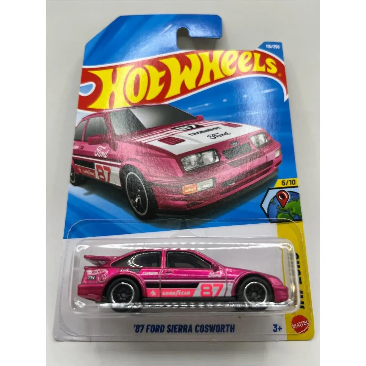 87 Ford Sierra Cosworth Hot Wheels Super Treasure Hunt HW Euro 5/10 116/250