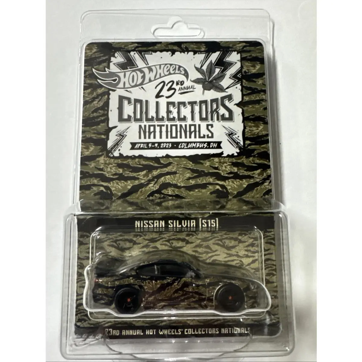 Hot Wheels Nissan Silvia S15 23rd Collectors Nationals Columbus 2023 4190/5000