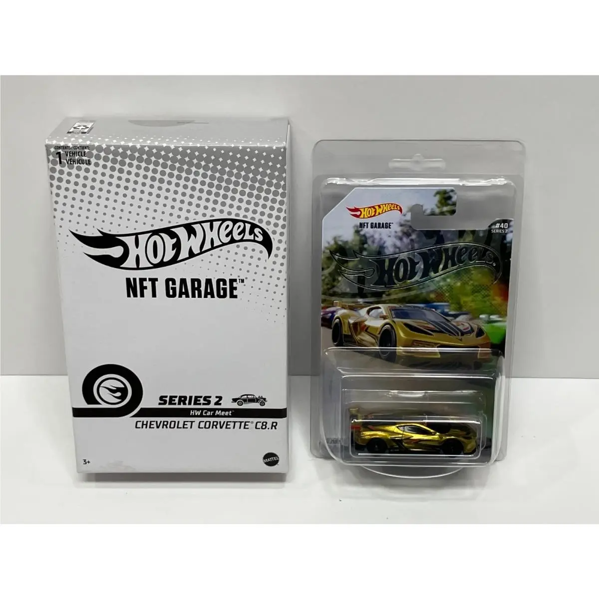 Chevrolet Corvette C8.R Hot Wheels Nftg Garage Series 2 HW Car Meet