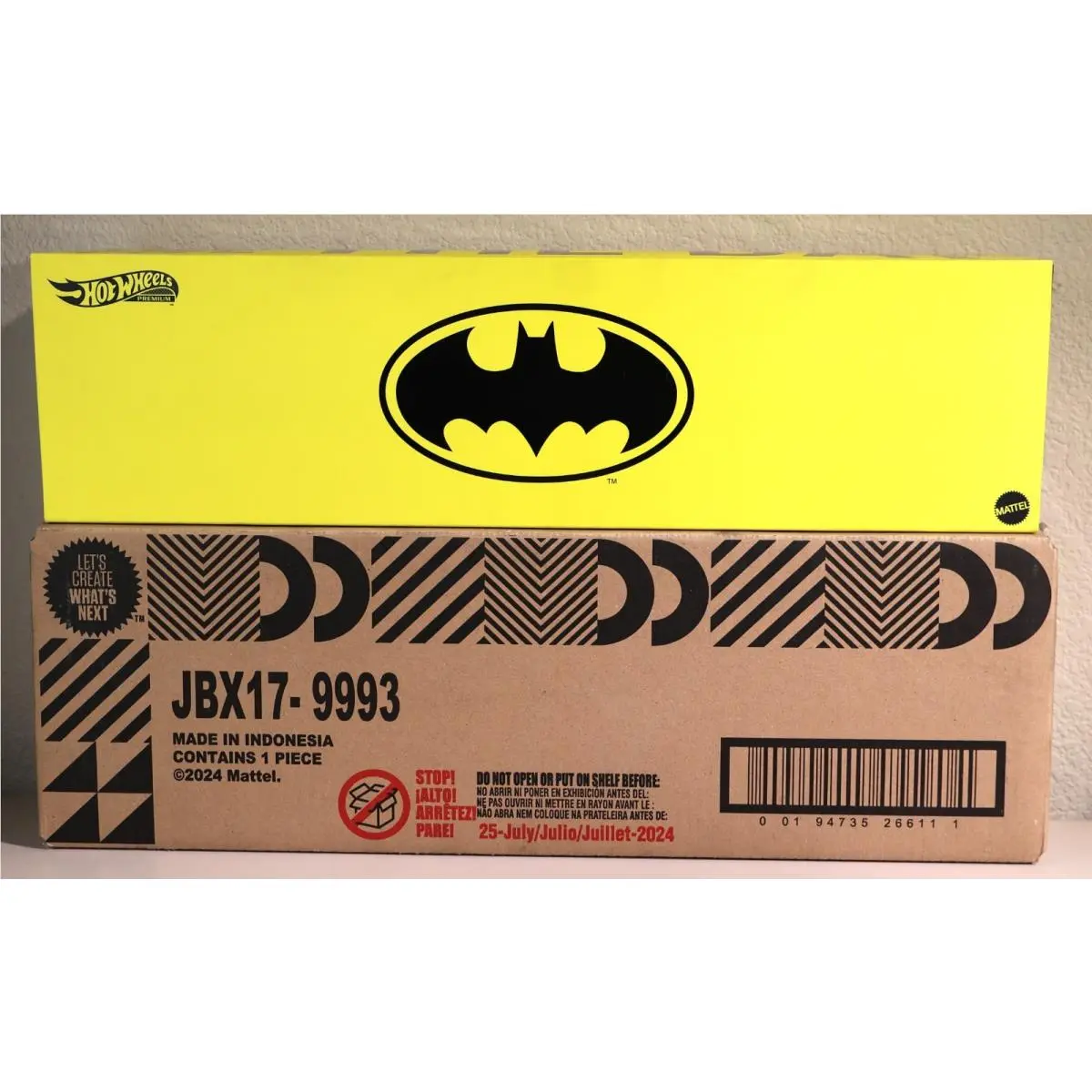 Mattel Hot Wheels 85th Anniversary Batman Batmobile Collection Set Sdcc 2024 EX