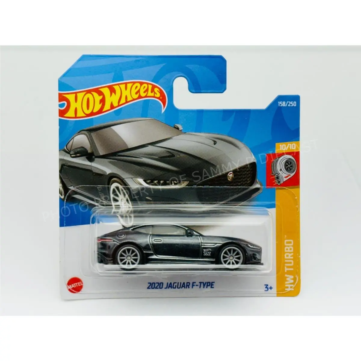Hot Wheels 2022 Super Treasure Hunt `20 Jaguar F-type Rare Short Card