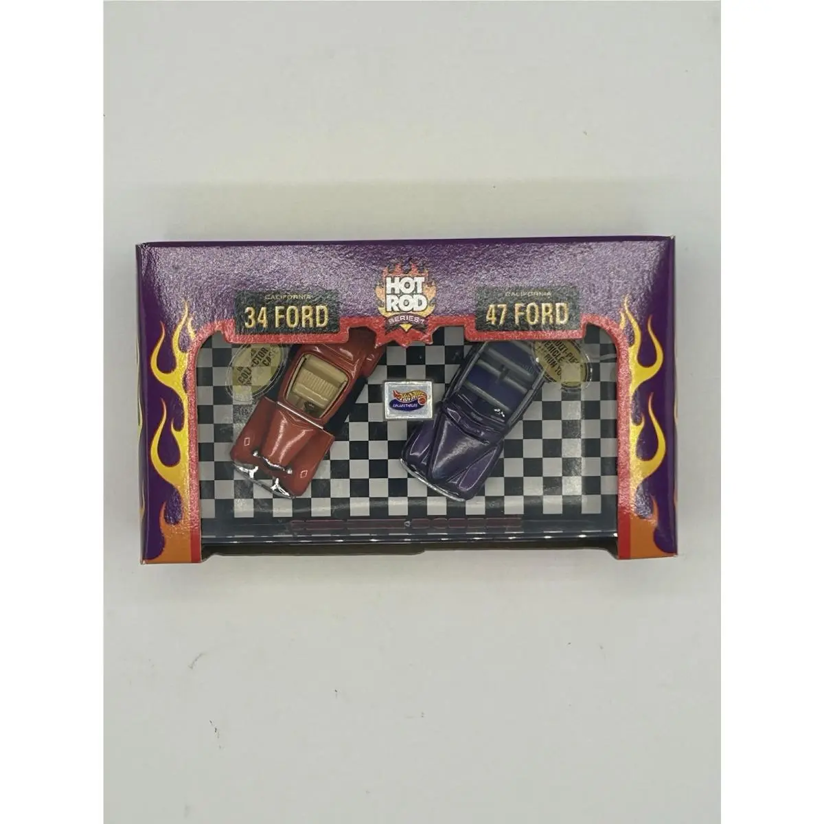 1998 Hot Wheels Collectible Street Rodder `47 Ford `34 Ford 2 Car Set