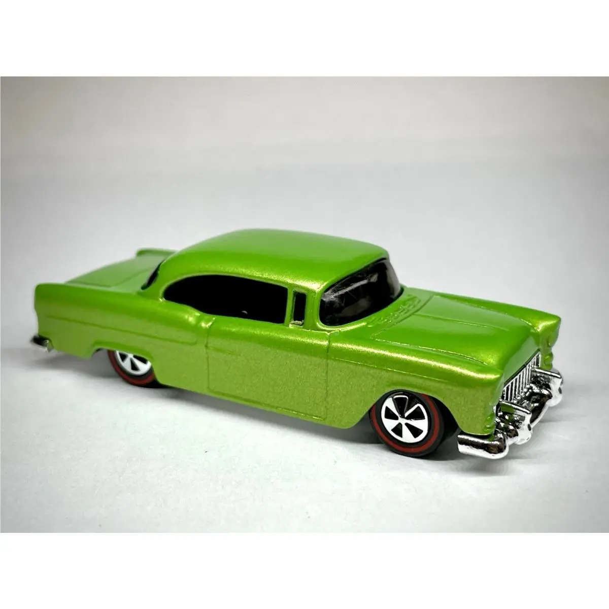 Custom Made Candy Apple Green Hot Wheels 55 Chevy Redline Chevrolet